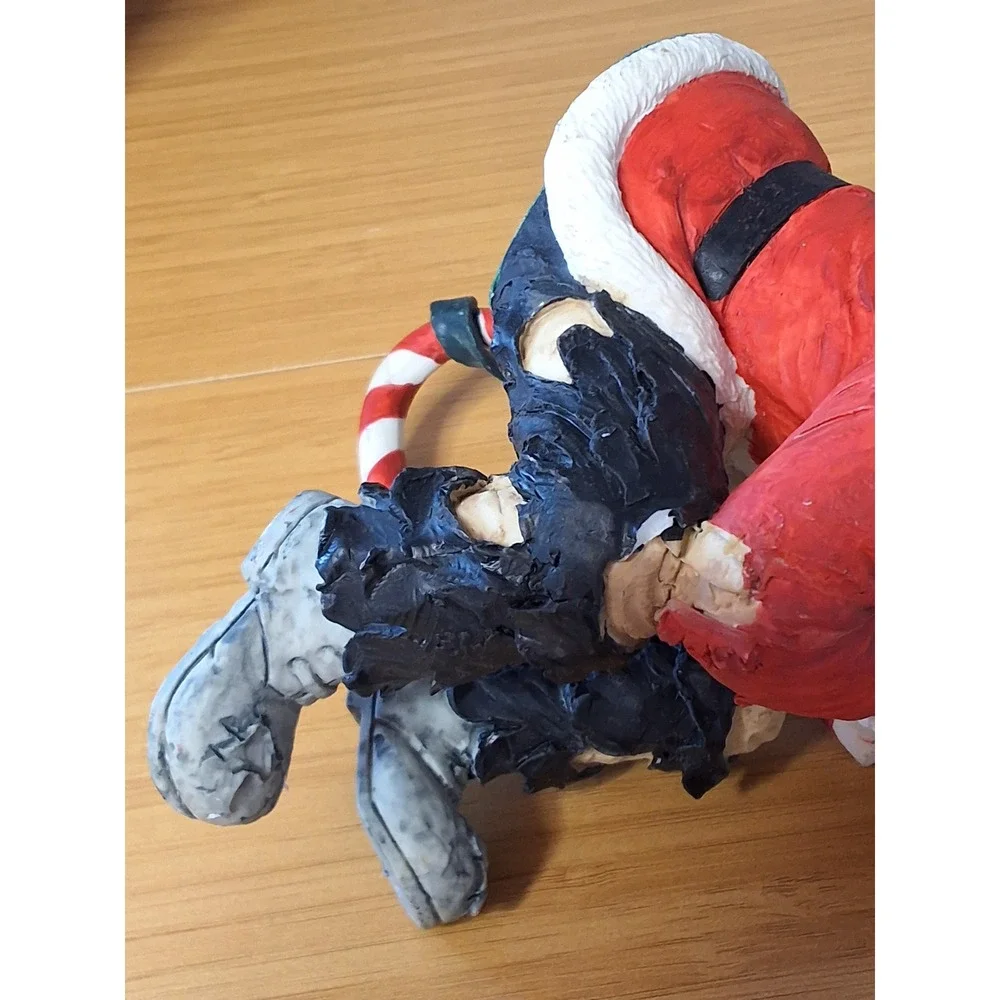 Vintage 1992 Emmett Kelly Jr Flambro Weary Willie Santa Stocking Holder See Pics